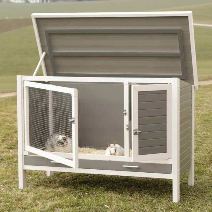 KERBL SAMY - Clapier pour rongeur - 116 x 57 x 82 cm