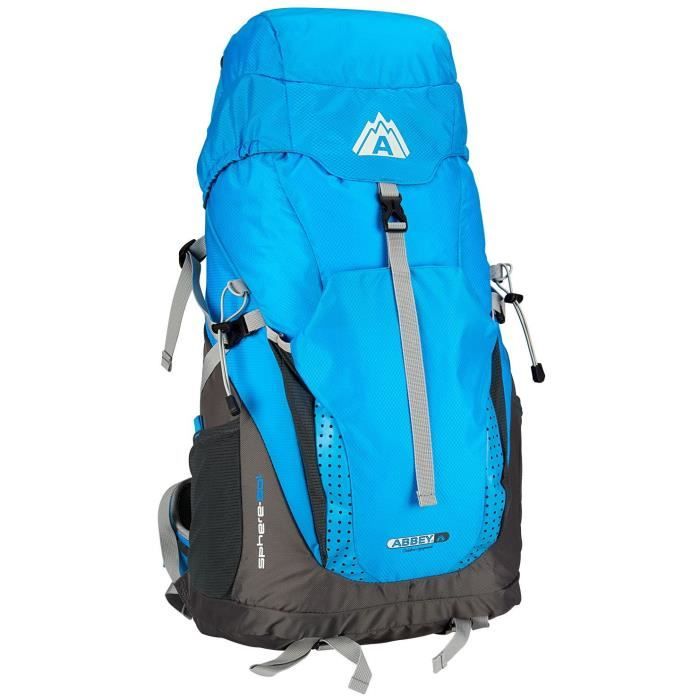 Abbey Sac a dos d'extérieur Aero-Fit Sphere 50 L Bleu 21QH-BAG-Uni