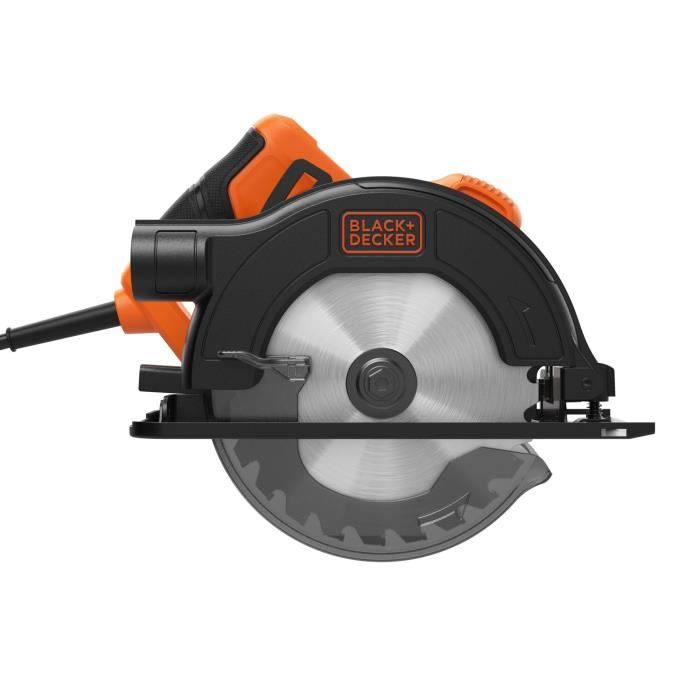 Sega circolare a filo - BLACK&DECKER - CS1200-QS - 1200W - Profondità di taglio 37 mm