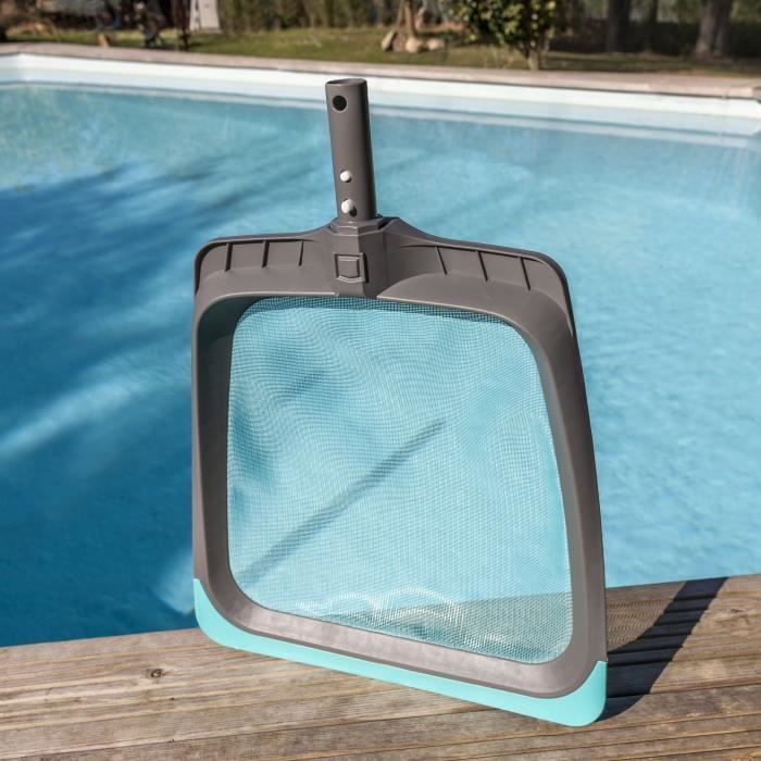 SPOOL Épuisette piscine de surface luxe avec raclette - Sans manche