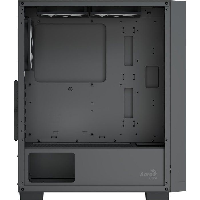 Image secondaire de Boîtier PC AEROCOOL B509A Flow - Moyen Tour Noir avec Verre Trempé
