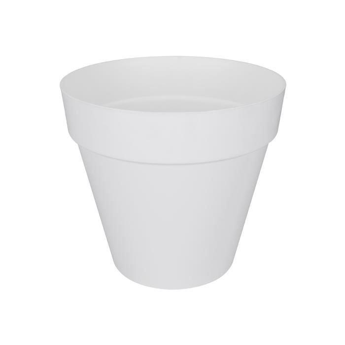 Vaso di fiori LU Ø 40 centimetri Bianco