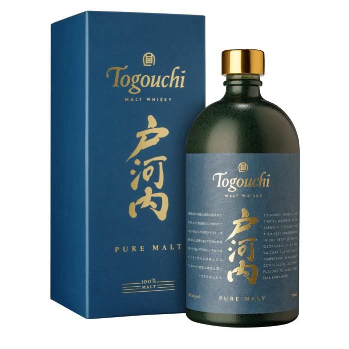 Togouchi - Pure Malt - Whisky - 40,0% Vol. - 70 cl - Etui