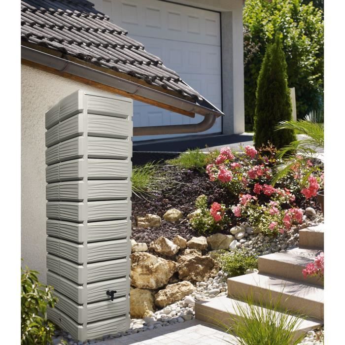 Image secondaire de Récupérateur d'eau Dune 700L en Grege - BELLI