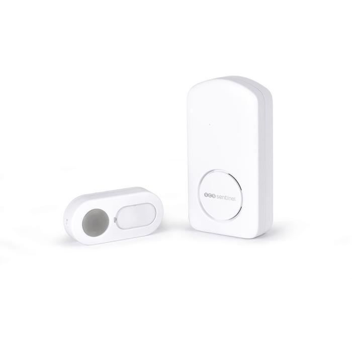 Suoneria senza fili - OneBell 100 - SCS SENTINEL - Portata 100 m - 15 melodie - IP55
