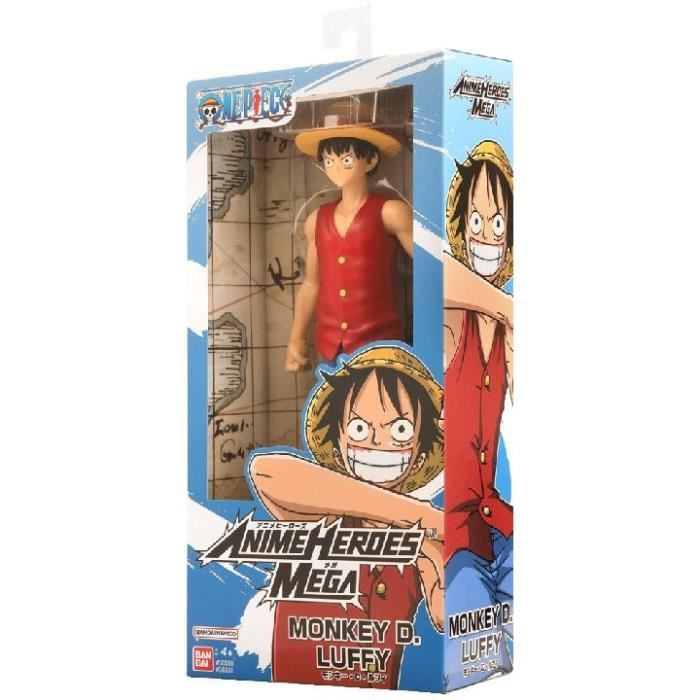 Image secondaire de Figurine One Piece - BANDAI - Anime Heroes Mega - 38331 - Luffy - 30 cm