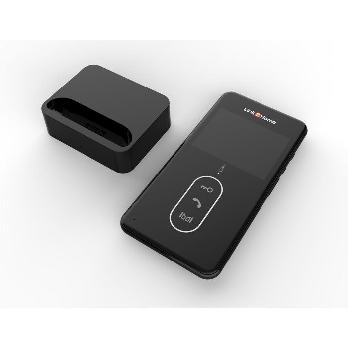 Image secondaire de Portier Vidéo Sans Fil Nomade LINK2HOME - Écran LCD 3'' et Portée 150 m