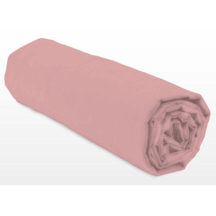 Fitted sheet - LOVELY HOME - LH71631 - 160x200+25 cm - Pink