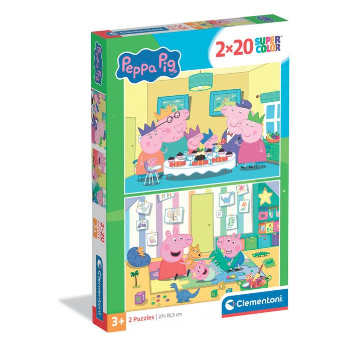 Coffret de Puzzles Peppa Pig - 2 x 30 pièces