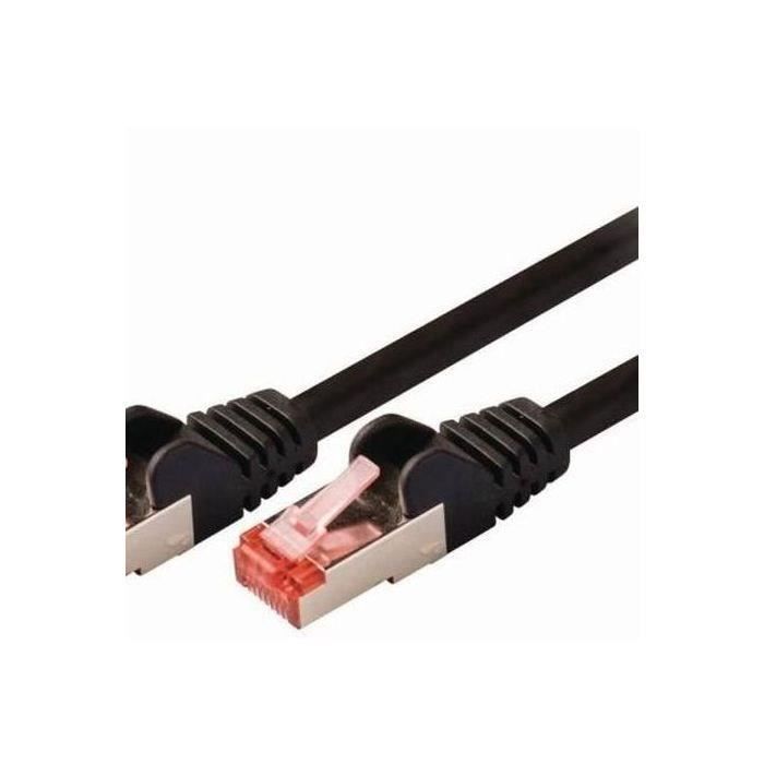 NEDIS Cat 6 S/FTP Network Cable - RJ45 Male - RJ45 Male - 5.0 m - Noir