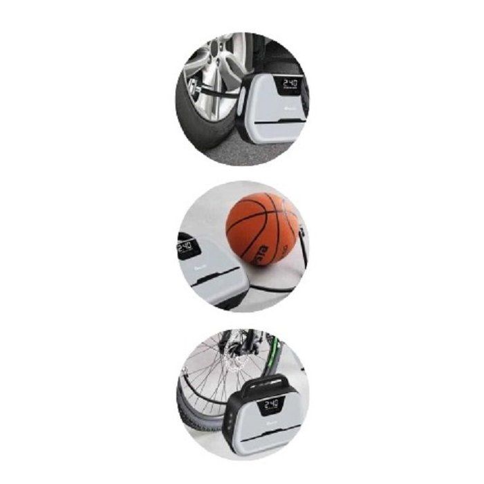 Image secondaire de Compresseur d'air 12V THOMSON avec écran LCD et lampe intégrée