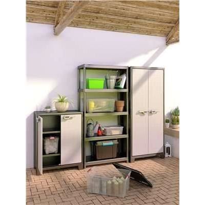 Image secondaire de Armoire Utilitaire KETER TITAN - Rangement Pratique et Élégant - 44 x 80 x 182 cm