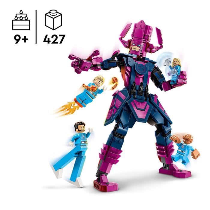 Image secondaire de LEGO | Marvel 76316 Les Quatre Fantastiques contre la figurine de Galactus - Jeu des 9 ans