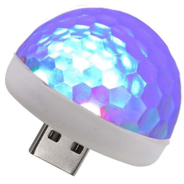 PARTY LIGHT &SOUND 4 Astro USB de 4 x 0,5W RGB avec fiche USB
