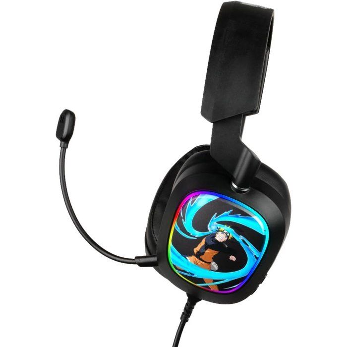 Image secondaire de Casque Gaming Filaire Konix Naruto Shippuden 7.1 avec Micro et LED