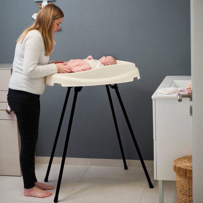 Image secondaire de Table à Langer Vasco Blanc - THERMOBABY, Pratique et Ergonomique