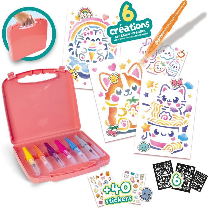 Image secondaire de Mallette Kawaii Blopens - Crée des Dessins Adorables