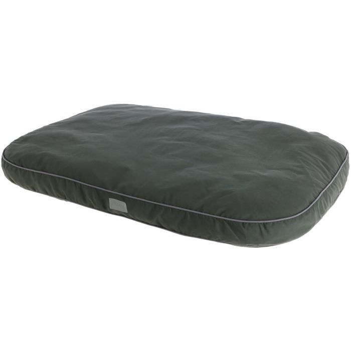 Dog Bed L 100 x 70 x 11 cm Jerome Cushion Dark Green