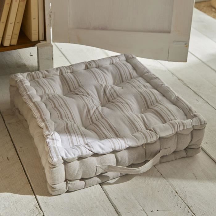 Image secondaire de Coussin de sol - TODAY - CHARME - Imprimé Berenice - 40 x 40 x 10 cm