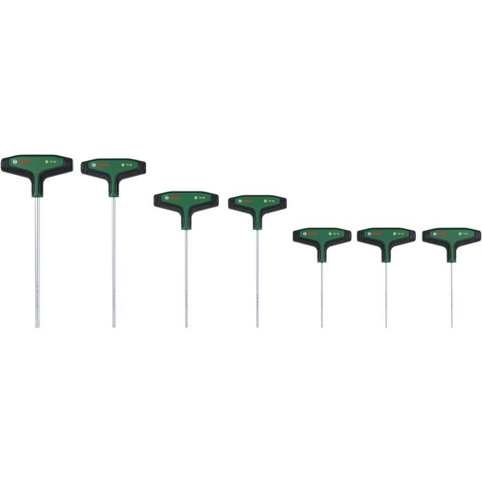Set de 7 Tournevis Torx avec Poignée en T - BOSCH