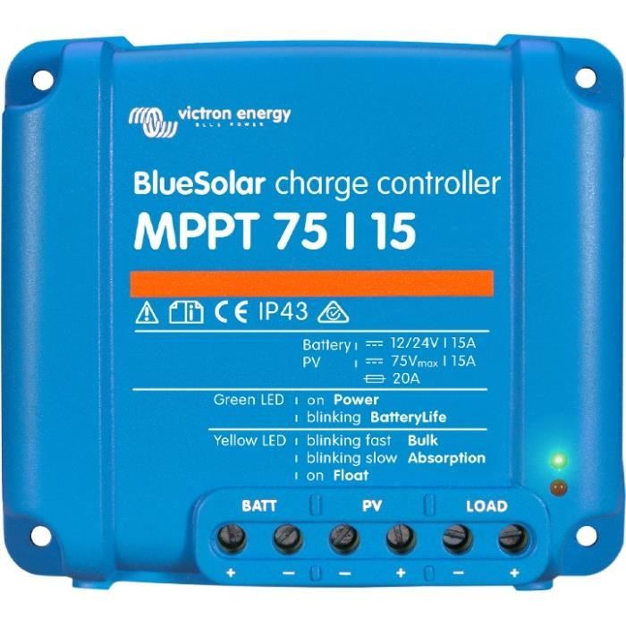 MPPT regolatore solare 12
