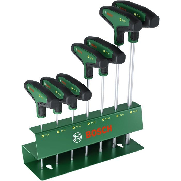 Image secondaire de Set de 7 Tournevis Torx avec Poignée en T - BOSCH