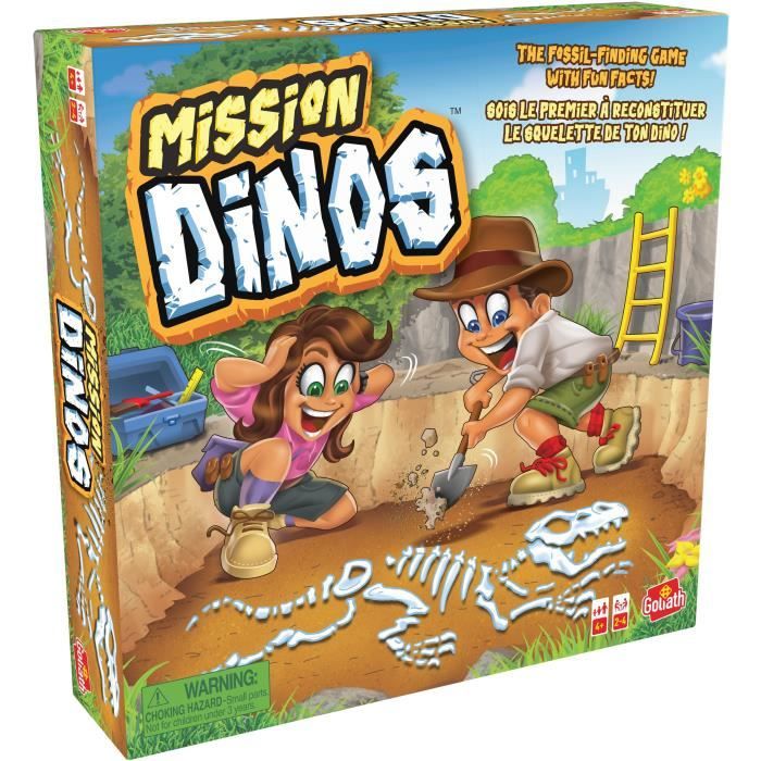 Mission Dinos - Gioco da tavolo - GOLIATH