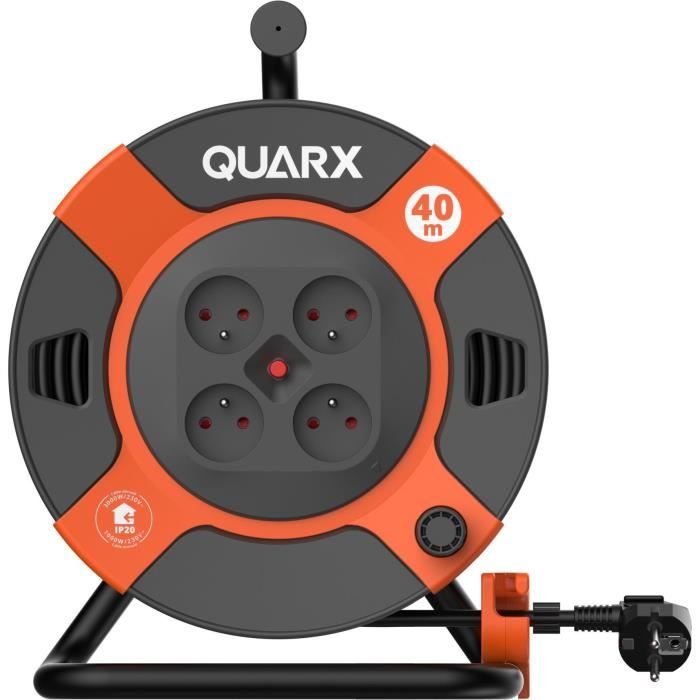 Image secondaire de Enrouleur - QUARX - Bricolage - 40m, H07RN-F 3G2,5mm², tambour métallique