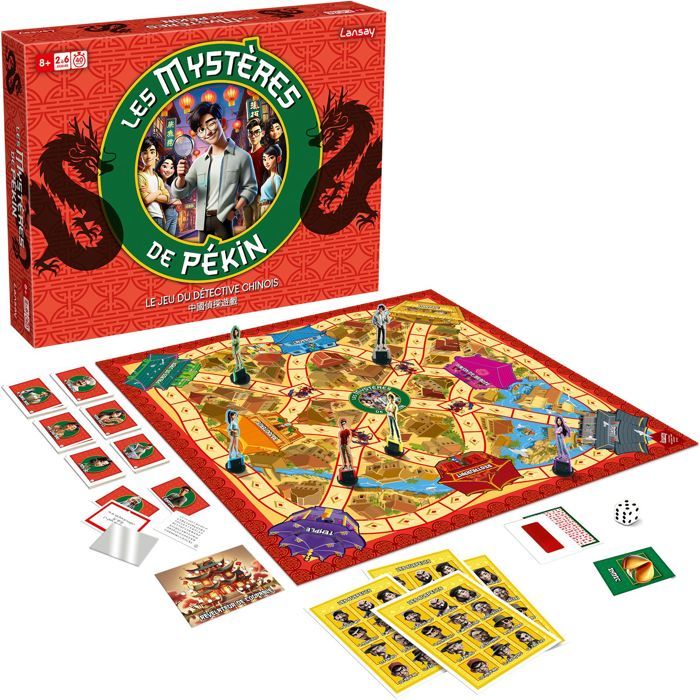 Image secondaire de Les Mystères de Pékin - Jeu de société captivant pour détectives en herbe