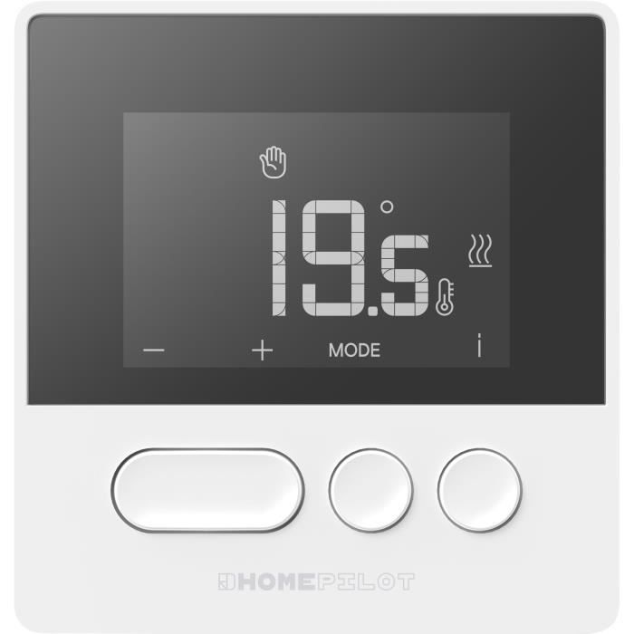 Termostato connesso puro con ricevitore - HOME PILOT - Riscaldamento connesso § Risparmio energetico