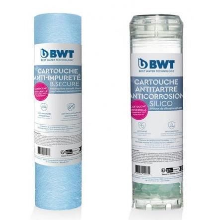 Impacco anticalcare annuale - BWT - PILODIPHOS - B.SECURE + silicofosfato - Frequenza di sostituzione: 12 mesi