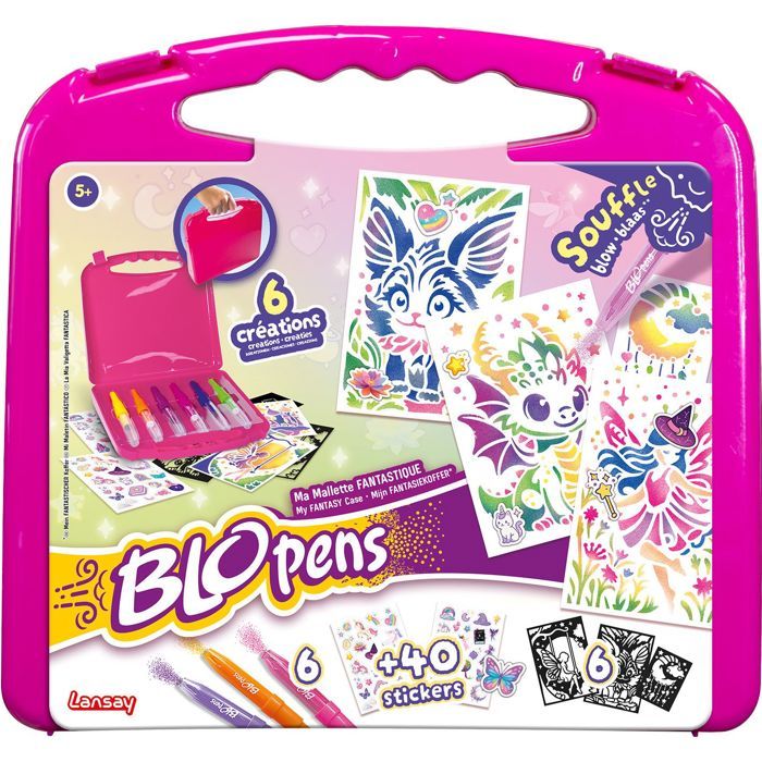 Mallette Créative Blopens - Univers Fantastique pour Enfants