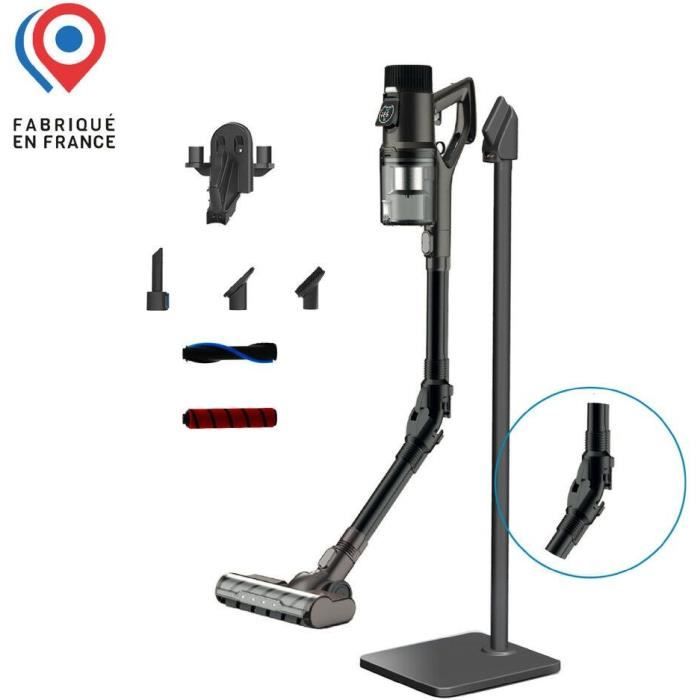Aspirapolvere senza filo EZICLEAN Cycloboost FR8 Home - 19 Kpa - 78 dB - Prodotto in Francia