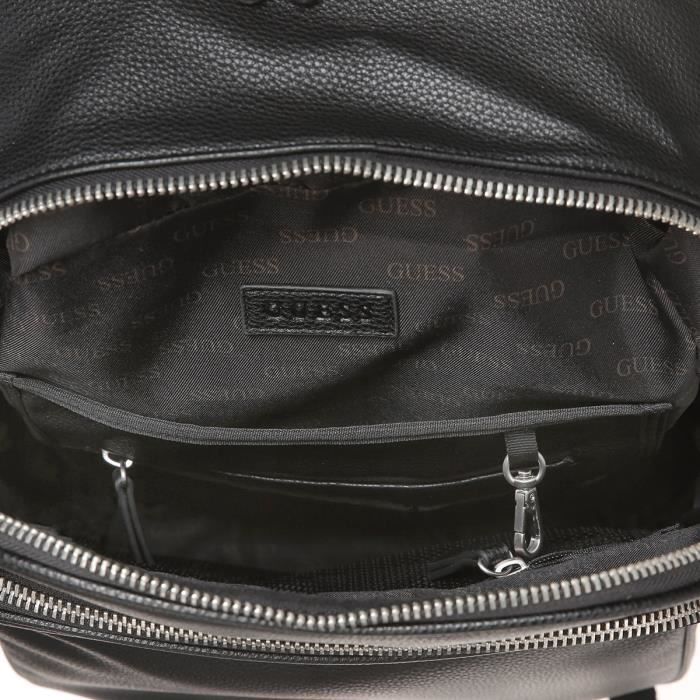 GUESS Sac homme Riviera squared Noir