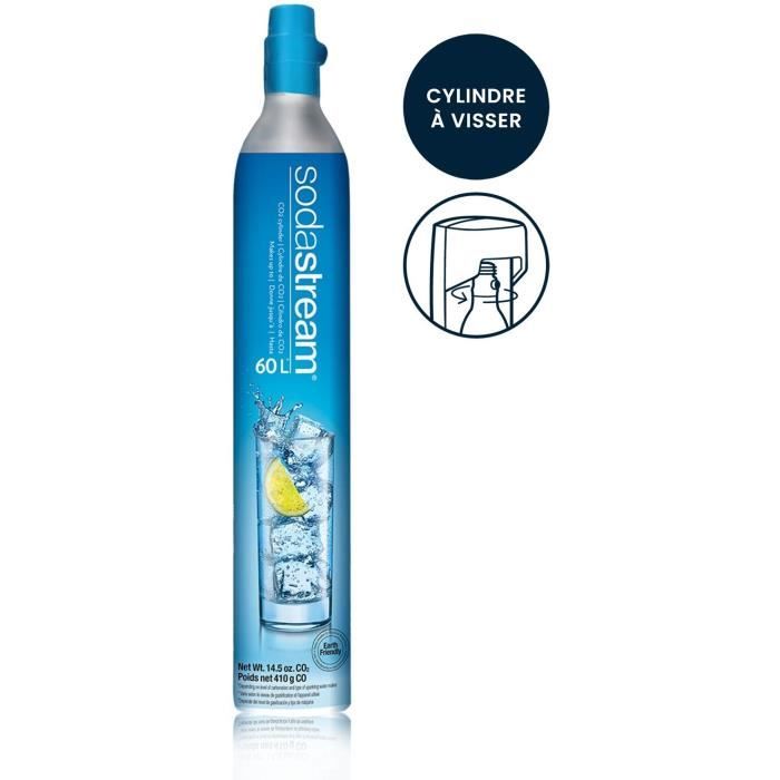 SODASTREAM 3019330 - Cylindre supplémentaire Original CO² 60L