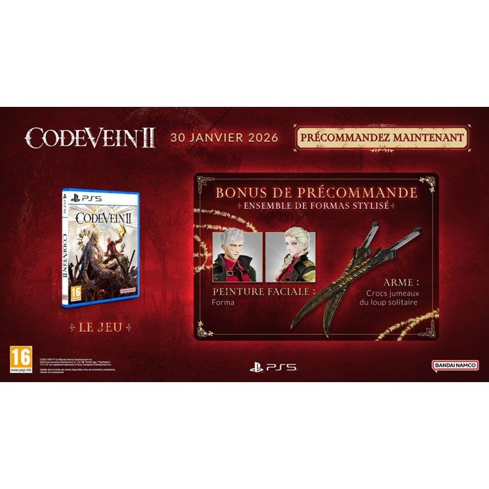 Image secondaire de CODE VEIN II - Aventure Épique sur PS5