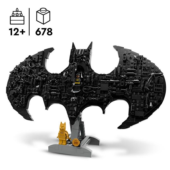 Image secondaire de Set de Construction Logo de Batman LEGO DC - 20 ans d'Aventure