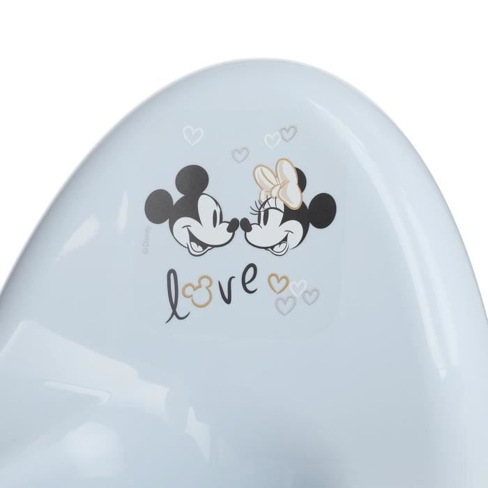 Mill'o bébé - Pot bébé - Vase de nuit bébé, pot bébé d'apprentissage, ergonomique et anti-dérapant - Disney Mickey