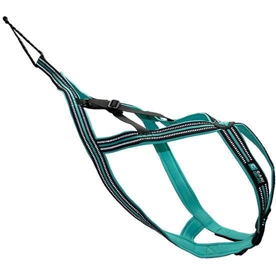 Arnés de tracción para perros - OLYMPIA - XL - Tipo X-back - Azul