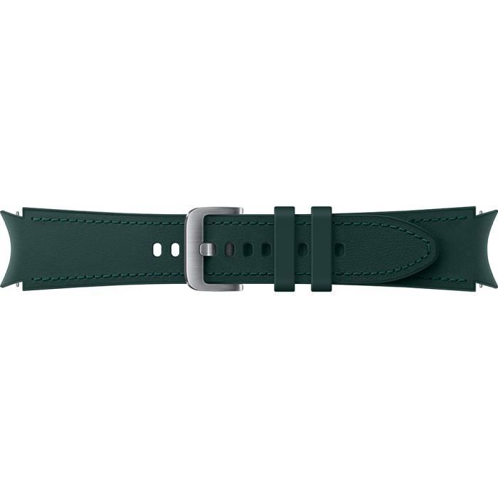 Bracelet Galaxy Watch4 Classique Cuir 115mm Vert