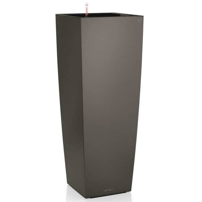 LECHUZA Jardiniere Cubico Alto 40 ALL-IN-ONE Carbone 18233 421494