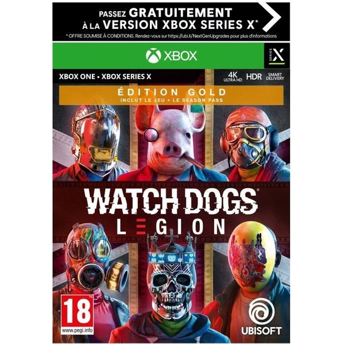 Watch Dogs Legion Édition GOLD Jeu Xbox Series X - Xbox One