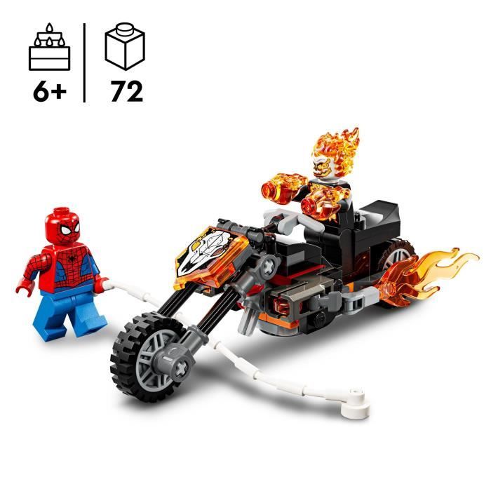 Image secondaire de LEGO Marvel Spider-Man et sa Moto contre Ghost Rider - Jeu d'Aventure