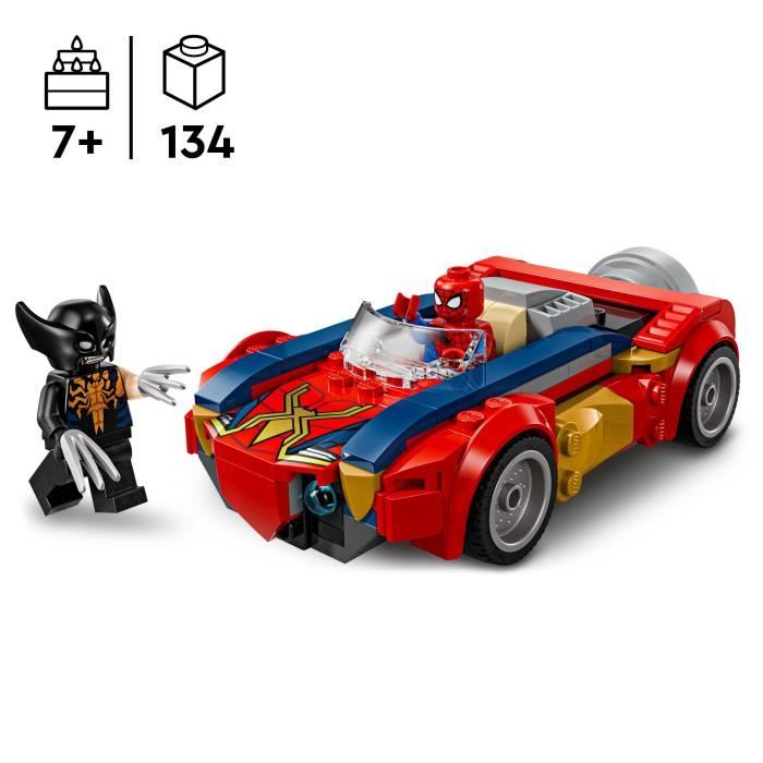 Image secondaire de LEGO Marvel Spider-Man et sa Voiture contre Wolverine Vénomisé