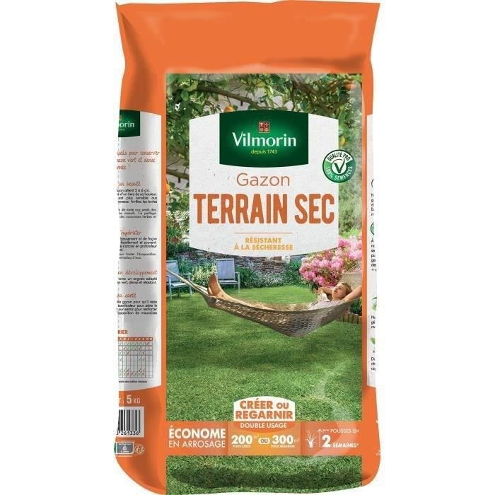Image secondaire de VILMORIN Semences de gazon rustique pour terrain sec - 5 kg