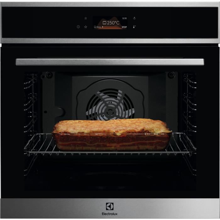 Four Encastrable Electrolux EOF8P08X avec Pyrolyse et Chaleur Tournante