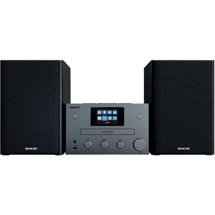 Micro-cha�ne hi-fi - SENCOR - SMC 5700WDB - 100 W - Noir