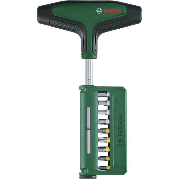 Image secondaire de Jeu de 19 tournevis à embout avec poignée en T Bosch - Tige de 100 mm