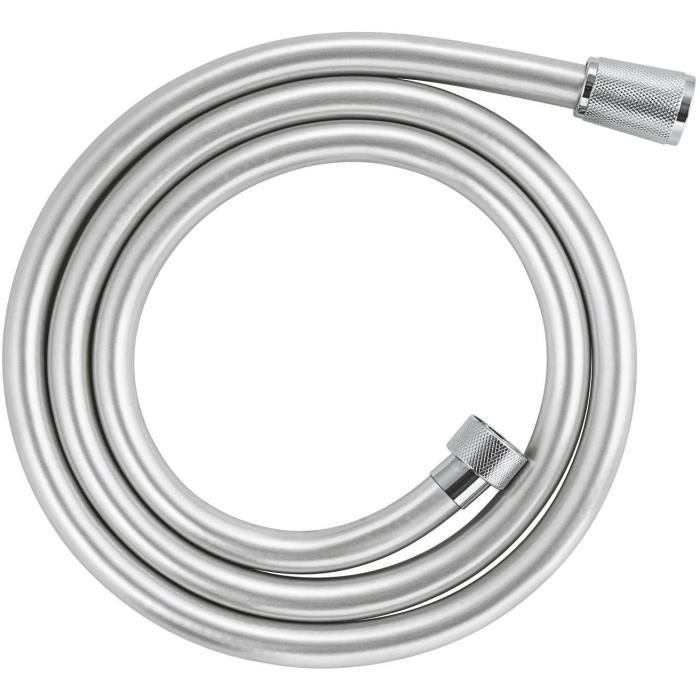 Flessibile doccia - GROHE VitalioFlex 27505001 - 1,5 m - Antipiega - Antitorsione - Attacco universale - Superficie liscia - Cromo