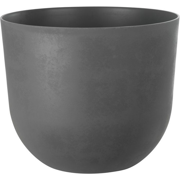 Image secondaire de Pot de Fleurs Rond Swing - 30 cm - Gris Élégant